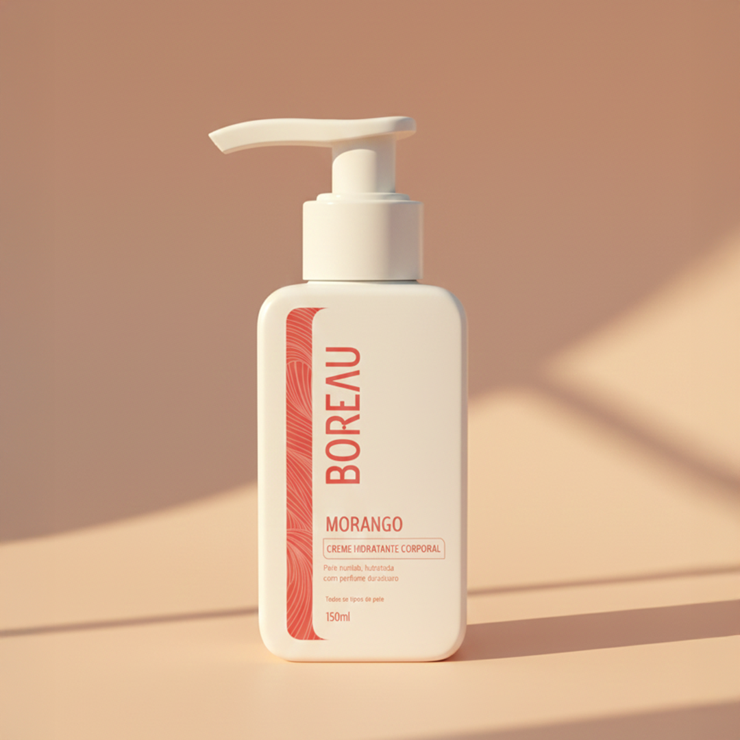 Body Cream Morango do Amor 150ml - Boreau